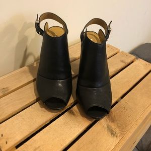 Coach Lindsay Peep Toe Wedge